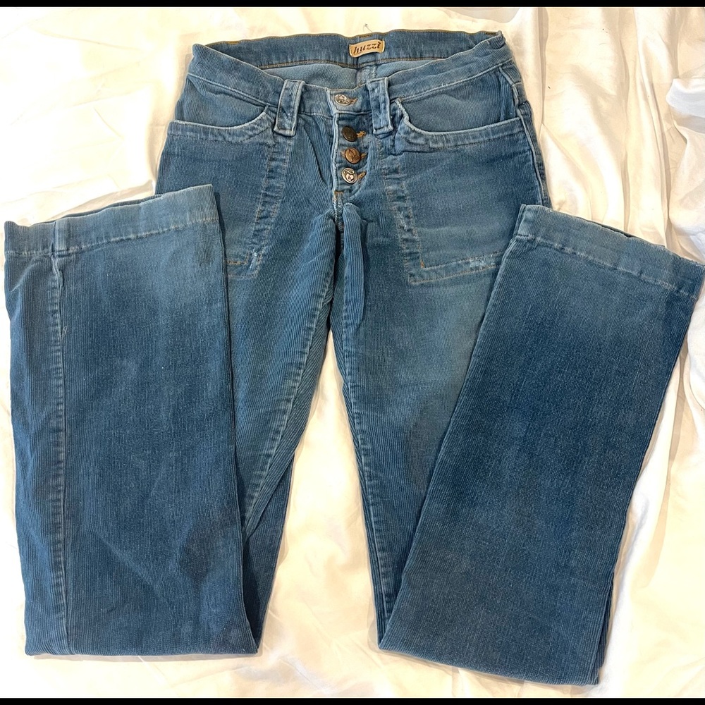 🦋Huzzi Button Fly Corduroy Pants XS